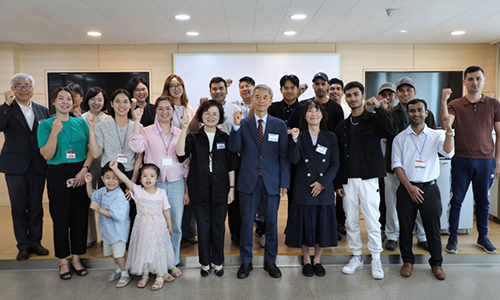 2025-1학기 외국인 재학생 간담회 성료